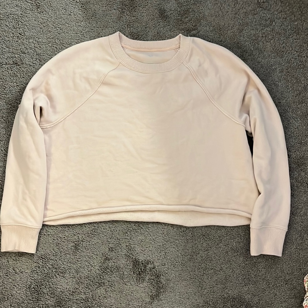 Aerie cropped crewneck sweatshirt